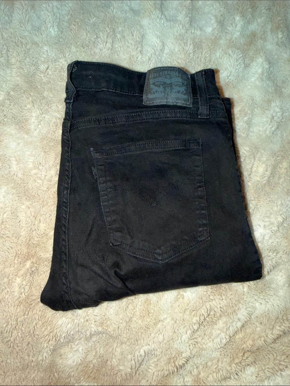 Levi's Men's Slim Jeans in Black